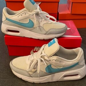 Nike air max SC white/lagoon pulse 8.5 men’s/10 women’s shoe 👟 RARE original 📦